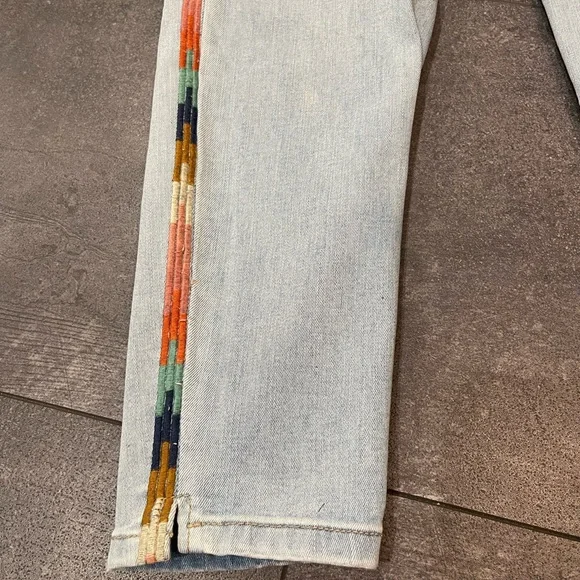 Knox Rose Size 12 embroidered jeans - Picture 4 of 8